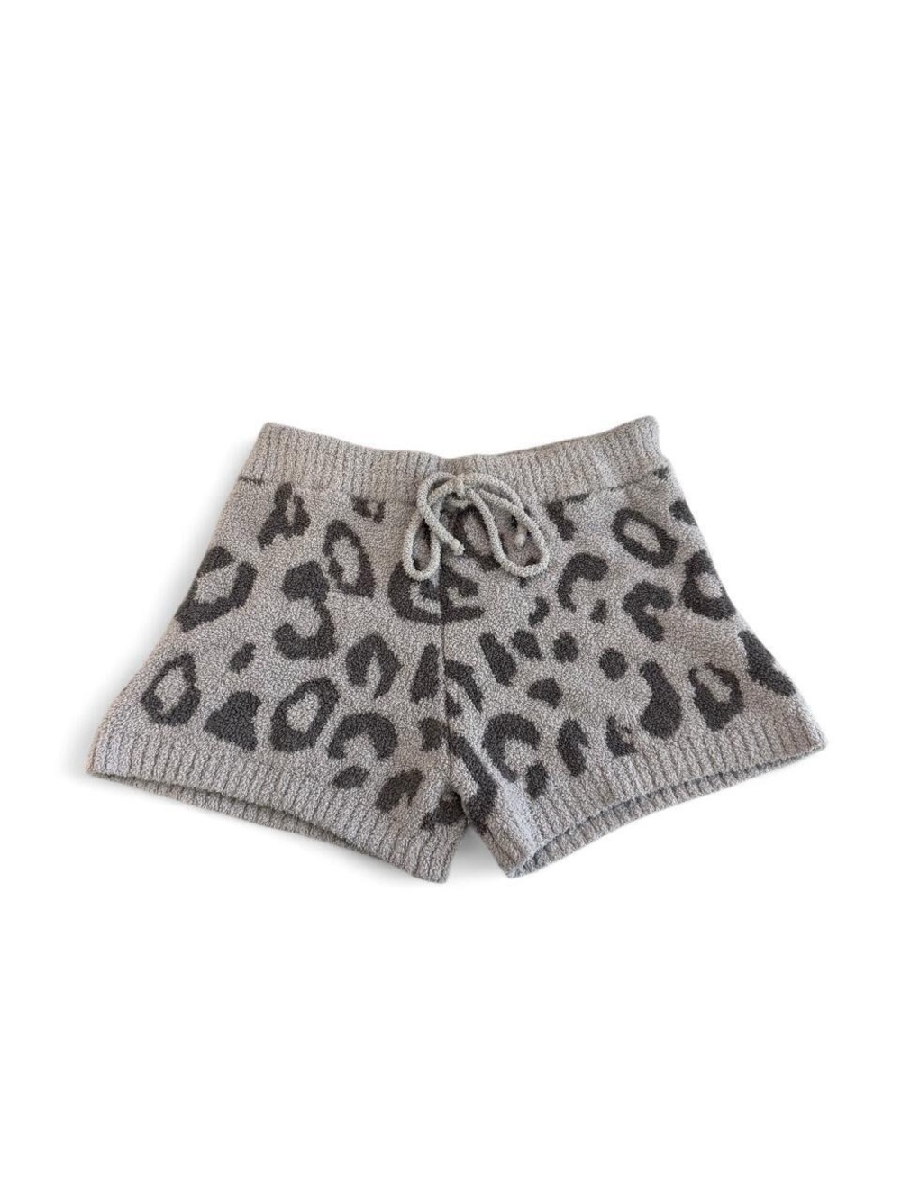 Altar'd State Leopard Print Knit Lounge Shorts